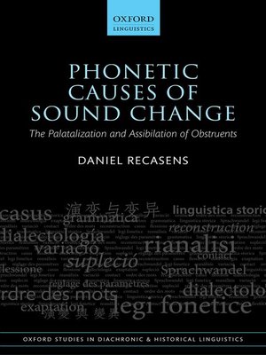 cover image of Phonetic Causes of Sound Change